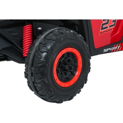 Pojazd elektryczny Buggy TURBO 23, czerwony