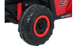 Pojazd elektryczny Buggy TURBO 23, czerwony