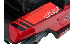 Pojazd elektryczny Buggy TURBO 23, czerwony