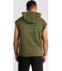 Bluza z kapturem bez rękawów Venum Divide, wojskowa zieleń