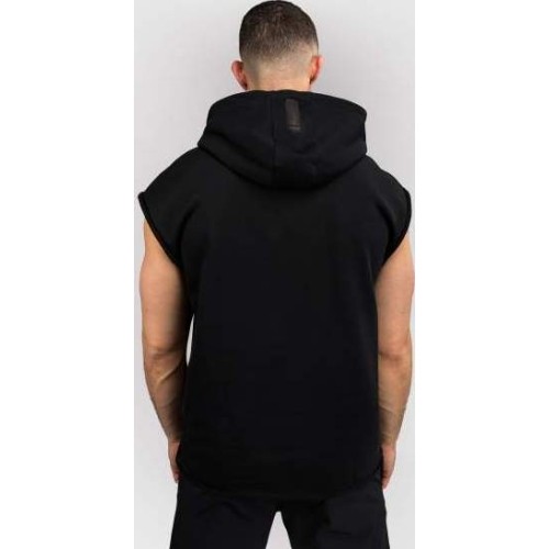 Bluza z kapturem bez rękawów Venum Muay Thai VT – czarno-biała