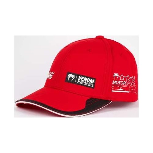 Czapka Venum Motorsport, Racer Red