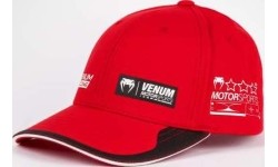 Czapka Venum Motorsport, Racer Red