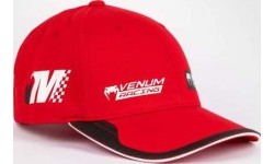 Czapka Venum Motorsport, Racer Red