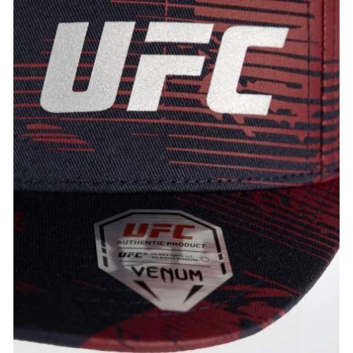 Czapka UFC Zenith by Venum Authentic Fight Week Trucker, bordowa