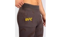Męskie legginsy sportowe UFC Fusion by Venum Fight Week, brązowe