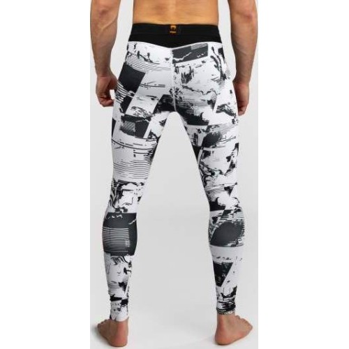 Męskie legginsy kompresyjne UFC Zenith by Venum White Authentic Fight Week Performance