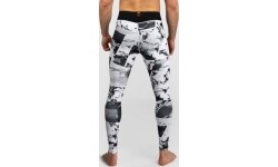 Męskie legginsy kompresyjne UFC Zenith by Venum White Authentic Fight Week Performance