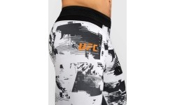 Męskie legginsy kompresyjne UFC Zenith by Venum White Authentic Fight Week Performance