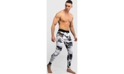 Męskie legginsy kompresyjne UFC Zenith by Venum White Authentic Fight Week Performance