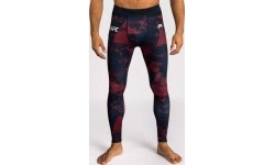 Męskie legginsy UFC Zenith by Venum Fight Week, bordowe
