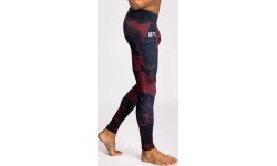 Męskie legginsy UFC Zenith by Venum Fight Week, bordowe