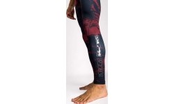 Męskie legginsy UFC Zenith by Venum Fight Week, bordowe