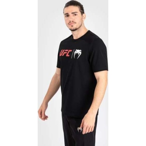 Koszulka UFC Venum Classic, czarno-czerwona