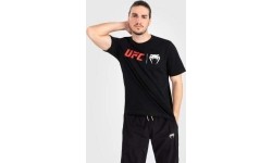 Koszulka UFC Venum Classic, czarno-czerwona