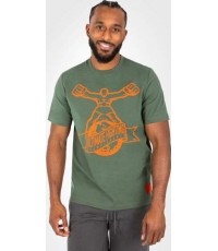 Koszulka UFC by Venum Ulti-Man, khaki/pomarańczowy