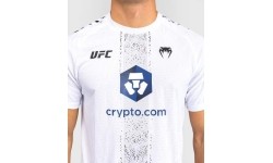 Męska koszulka UFC Zenith by Venum Authentic Fight Night Walkout, biała