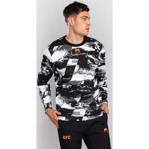Męska koszulka UFC Zenith by Venum Authentic Fight Week z długim rękawem, biała