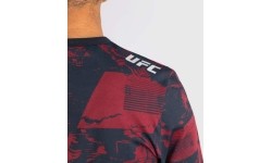 Męska koszulka z długim rękawem UFC Zenith by Venum Authentic Fight Week, bordowa