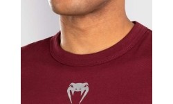 Męski t-shirt UFC Zenith by Venum Authentic Fight Week, bordowy, z krótkim rękawem
