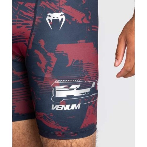 Męskie spodenki Vale Tudo Venum UFC Zenith Authentic Fight Week, bordowe