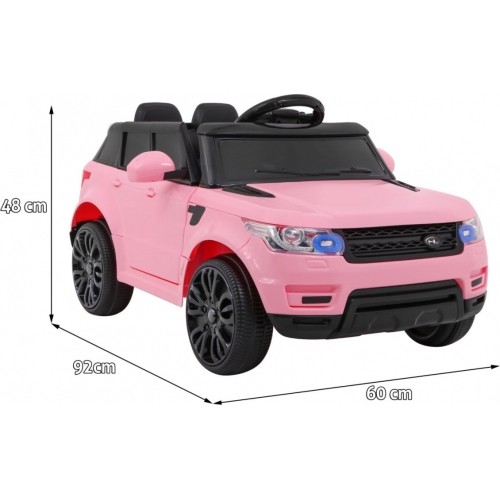 Samochód elektryczny dla dzieci Start Run Pink