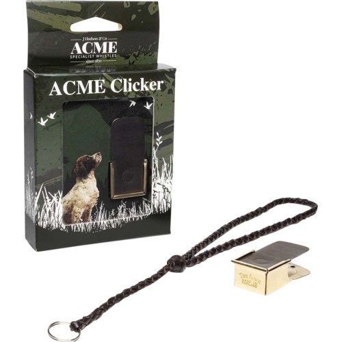 ACME Clicker 'No. 470' ze skórzaną opaską na nadgarstek