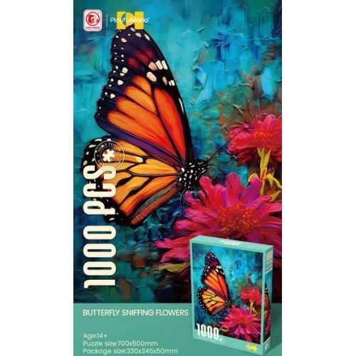 Puzzle Motyl, 1000 elementów