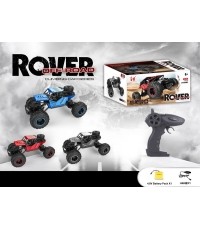 Samochód zdalnie sterowany Crawler Rover 1:16, czarny