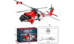 Klocki konstrukcyjne helikopter HH-60J, 1137 elementów