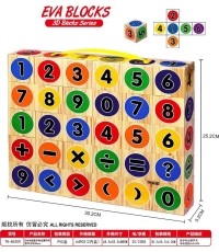 Klocki z działaniami matematycznymi