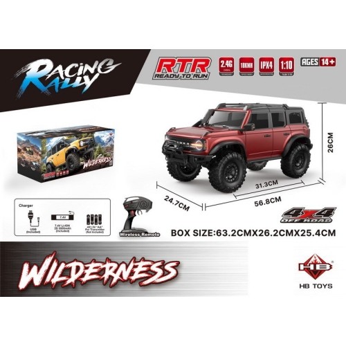 Samochód zdalnie sterowany WILDERNESS R/C 1:10