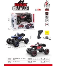 Zdalnie sterowany Crawler Monster Rock R/C 1:16 czerwony