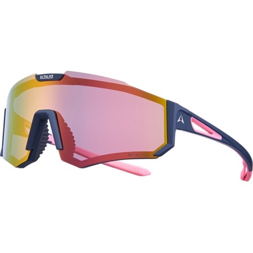 Sports Sunglasses Altalist Kizuna - Blue-Pink with Pink Lenses