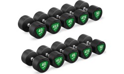 Zestaw hantli stałych poliuretanowych 40-50kg (skok co 2,5kg) 450 kg – UpForm