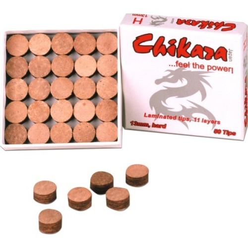 Końcówka do kija Chikara, 13 mm, 11 warstw, twarda