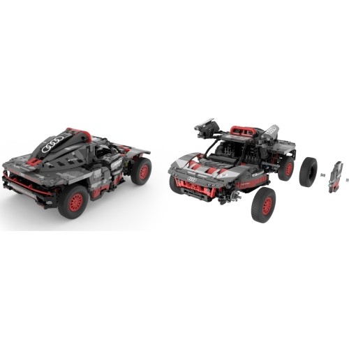 Zdalnie sterowany klocki Audi RS Q e-tron 1:14, 1046 elementów, RASTAR