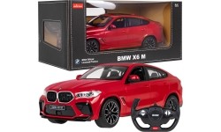 Samochód zdalnie sterowany BMW X6 M 1:14 RASTAR, czerwony