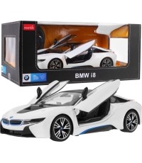 Zdalnie sterowany samochodzik BMW i8 biały 1:14 RASTAR