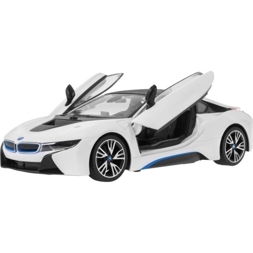 Zdalnie sterowany samochodzik BMW i8 biały 1:14 RASTAR