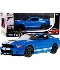Samochód zdalnie sterowany Ford Shelby Mustang GT500 Blue 1:14 RASTAR