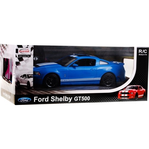 Samochód zdalnie sterowany Ford Shelby Mustang GT500 Blue 1:14 RASTAR