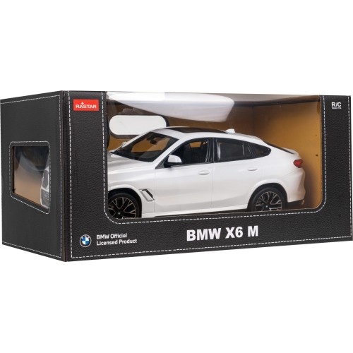 Samochód zdalnie sterowany BMW X6 M 1:14 RASTAR biały