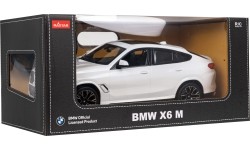 Samochód zdalnie sterowany BMW X6 M 1:14 RASTAR biały