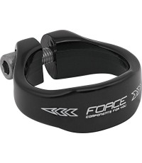 Zacisk sztycy FORCE 34,9mm (aluminiowy, czarny)