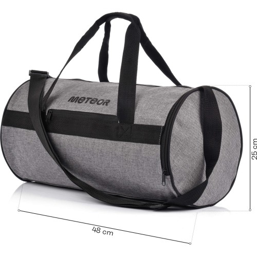 Torba sportowa Meteor Sirin, 25 l - Czarno-szary