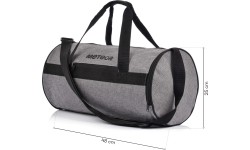 Torba sportowa Meteor Sirin, 25 l - Czarno-szary