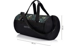 Torba sportowa Meteor Sirin, 25 l - Czarny / Zielony