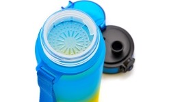 Sportowa butelka na wodę Meteor, 500 ml - Yellow/Blue
