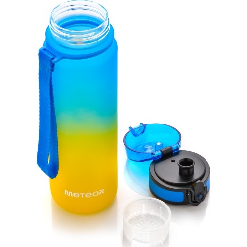 Sportowa butelka na wodę Meteor, 500 ml - Yellow/Blue